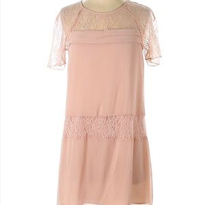 NWT BCBG soft pink dress